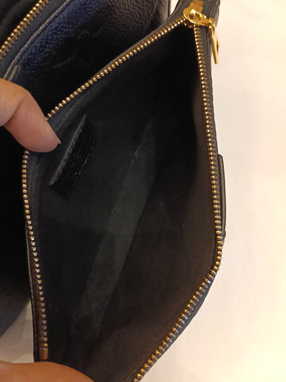 LV Multi Pochette Accesories NV Monogram Empreinte Noir (CHIP)
