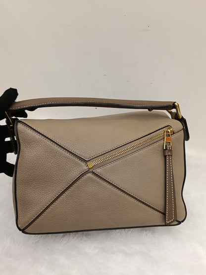 Loewe Puzzle Small Grained Sand Mink GHW 2019