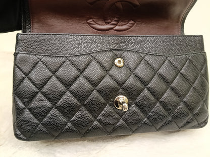 Chanel Medium Caviar Black SHW DF #21