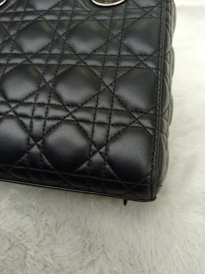 Lady Dior Small Lamb Black RHW 2021
