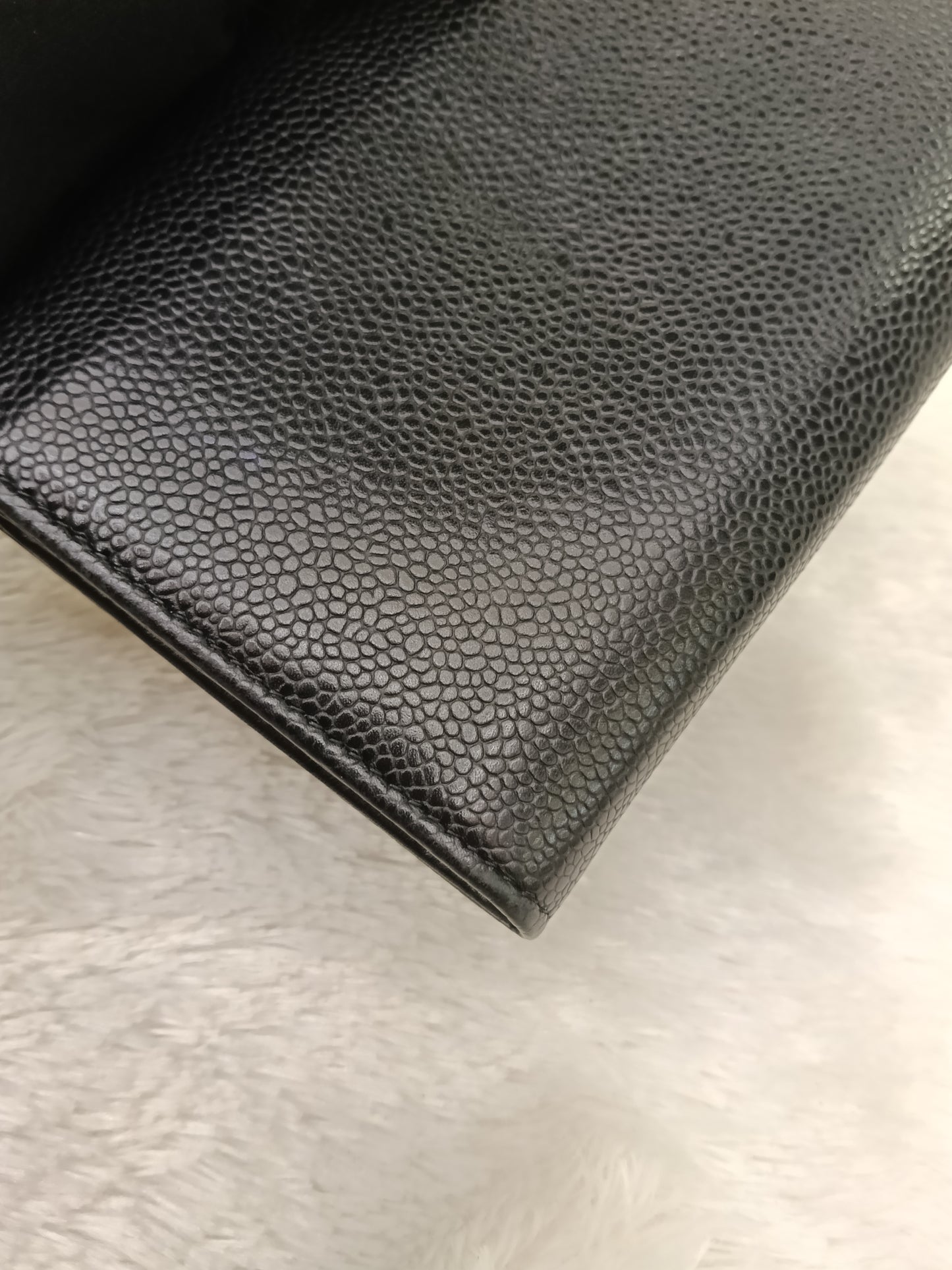 Chanel Timeless Continental Wallet Caviar Black SHW #16
