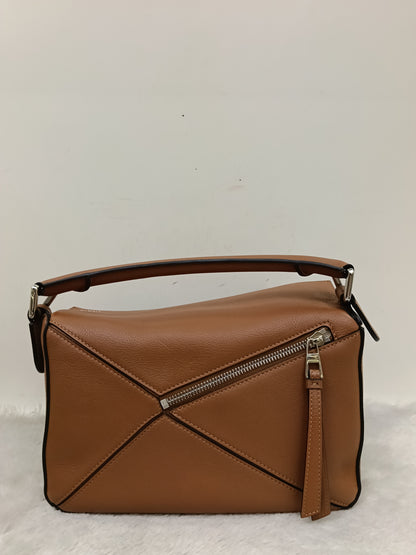 Loewe Puzzle Small Calfskin Tan SHW 2021