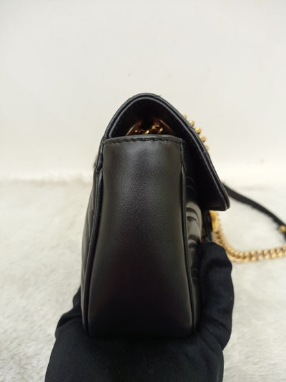 Gucci Marmont Mini Black GHW