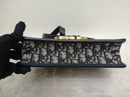 Dior Montaigne 30 Oblique Navy GHW 2019