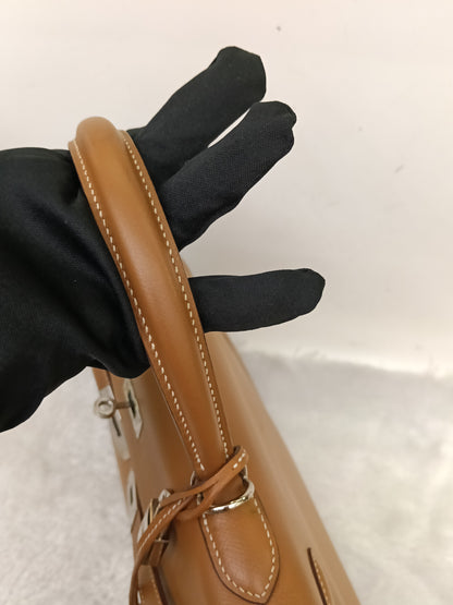 K35 Epsom Sellier Gold PHW #J square
