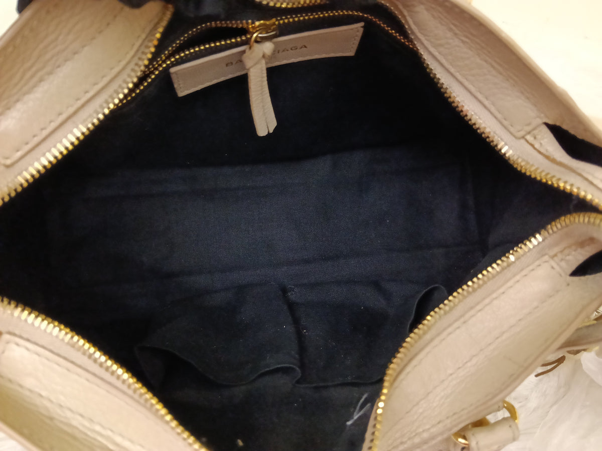 Balenciaga Small City Edge Beige GHW 2016