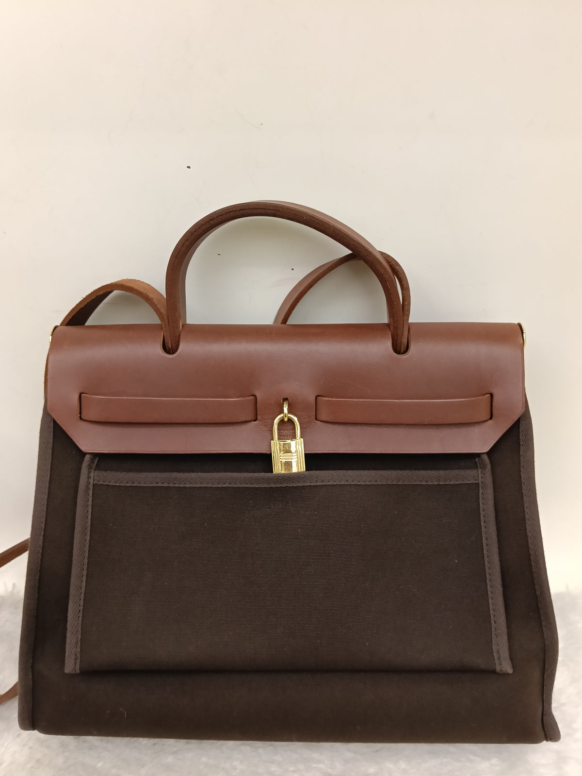 HB31 Canvas Brown GHW #G square