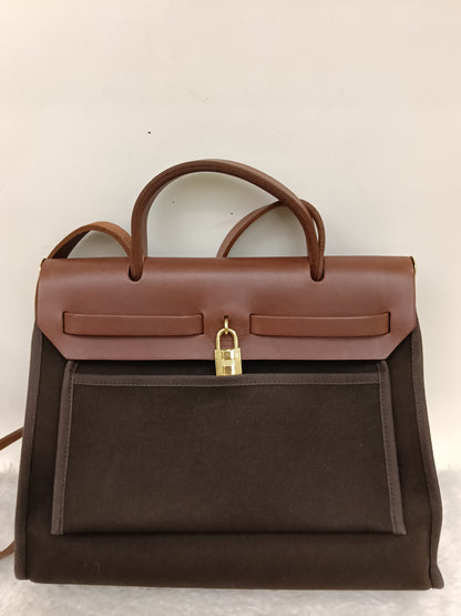 HB31 Canvas Brown GHW #G square
