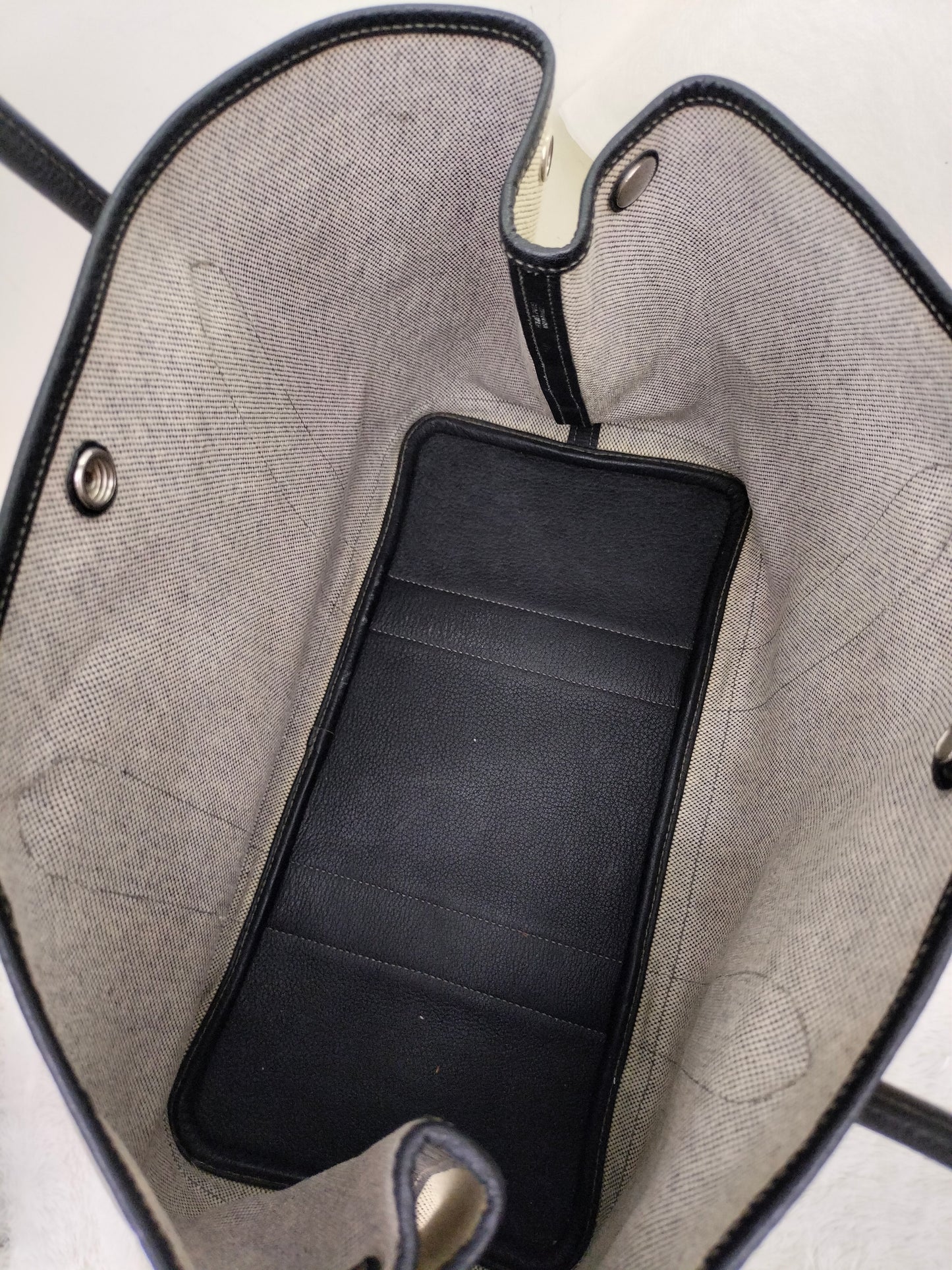 Garden Party 36 Toile Negonda Beige Black #N square