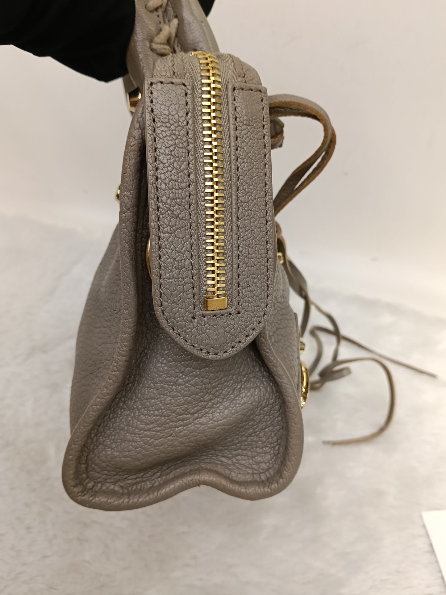 Balenciaga Mini City Edge Grey GHW 2016