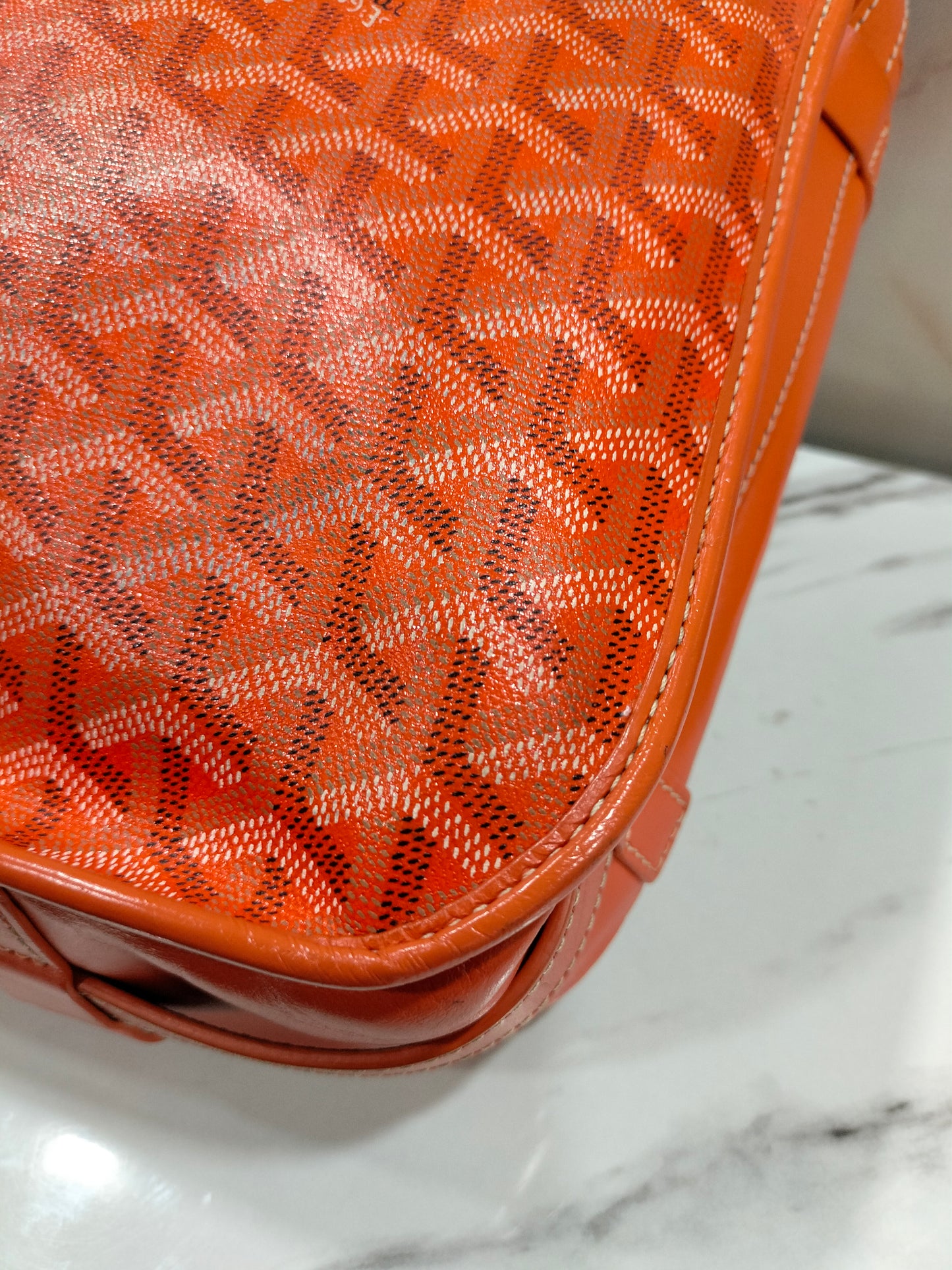 Goyard Belvedere GM Messenger Orange SHW 2010