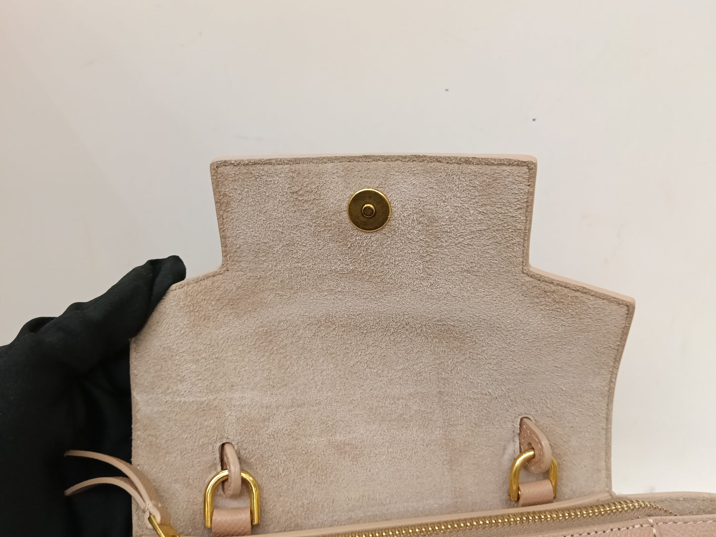 Celine Nano Belt Grained Desert Rose GHW 2020
