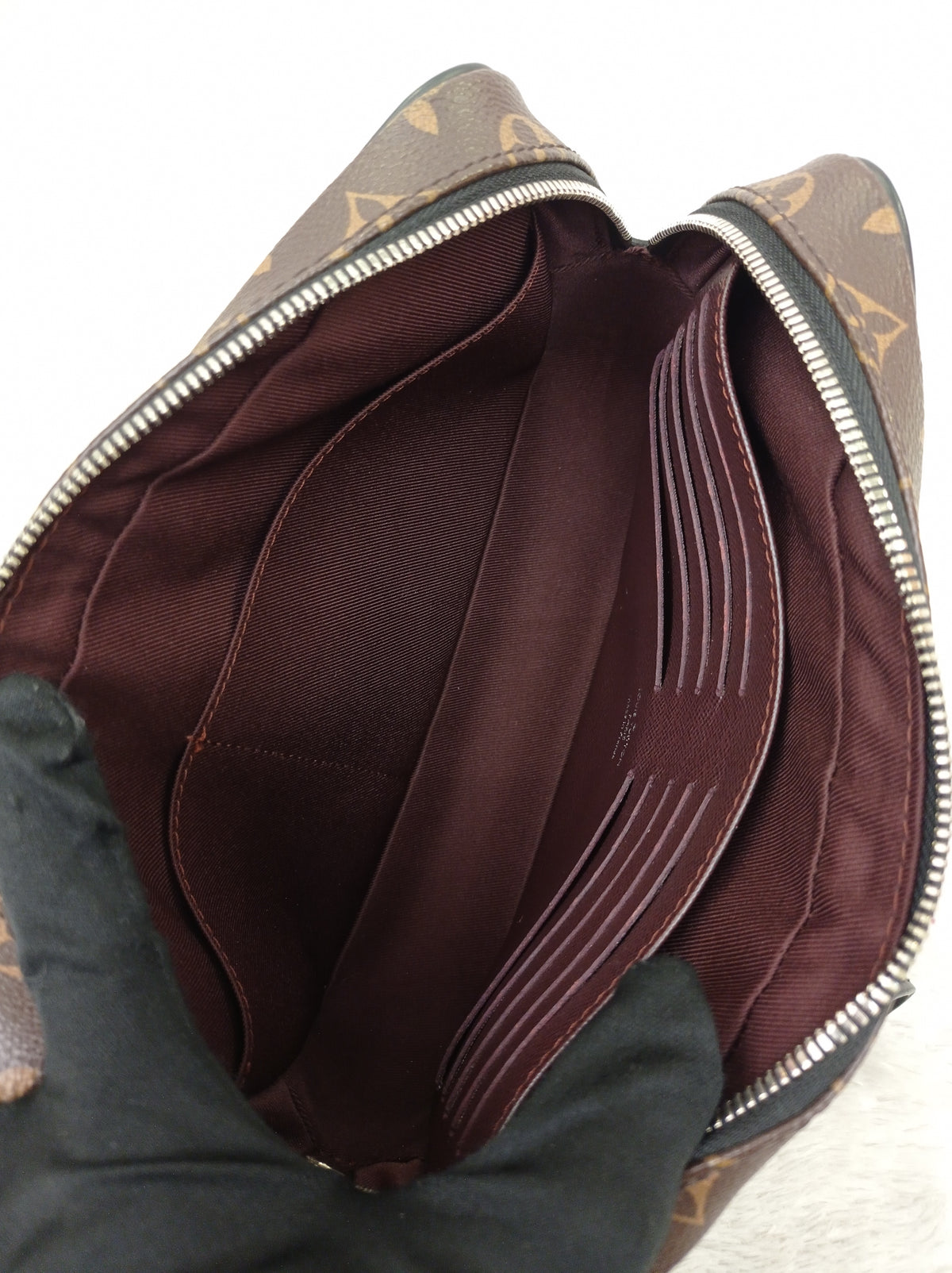 LV Kasai Clutch Monogram Macassar  2019