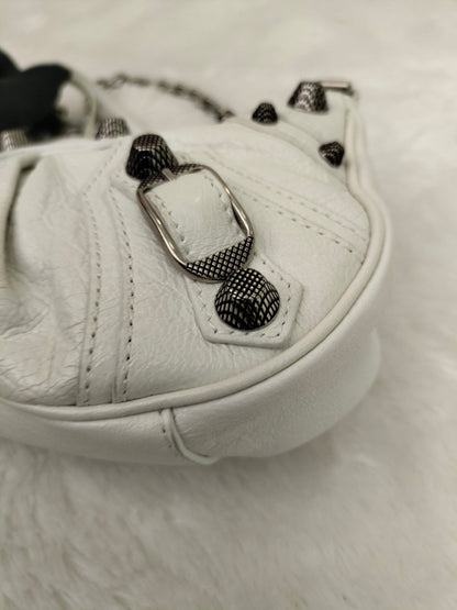 Balenciaga Le Cagole Mini Giant White RHW