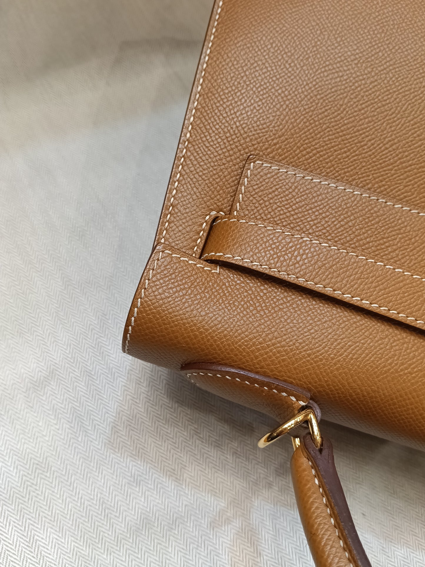 K32 Epsom Sellier Gold GHW #Q square