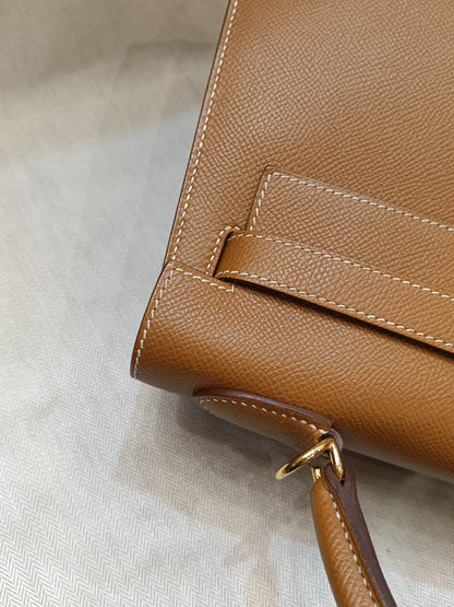K32 Epsom Sellier Gold GHW #Q square
