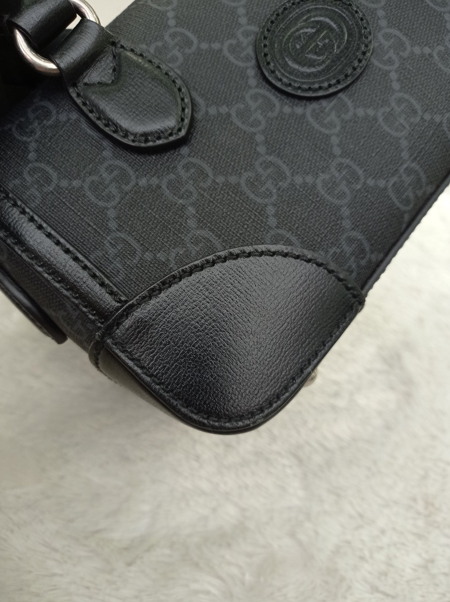 Gucci Bandoulier Boston Black SHW 2024