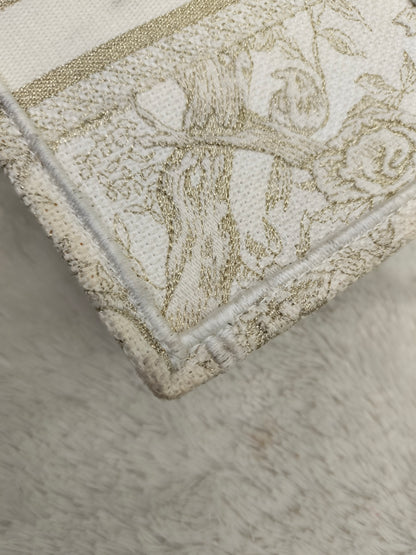 Dior Tote Book Mini Phone Canvas Off White 2022