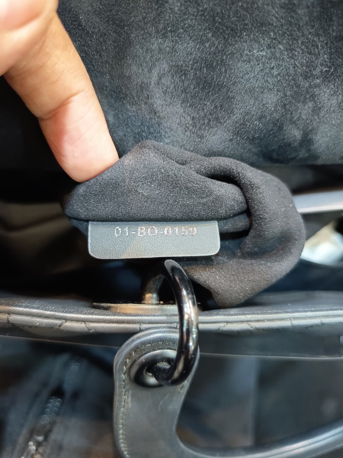 Lady Dior Large Ultra Matte All Black 2019