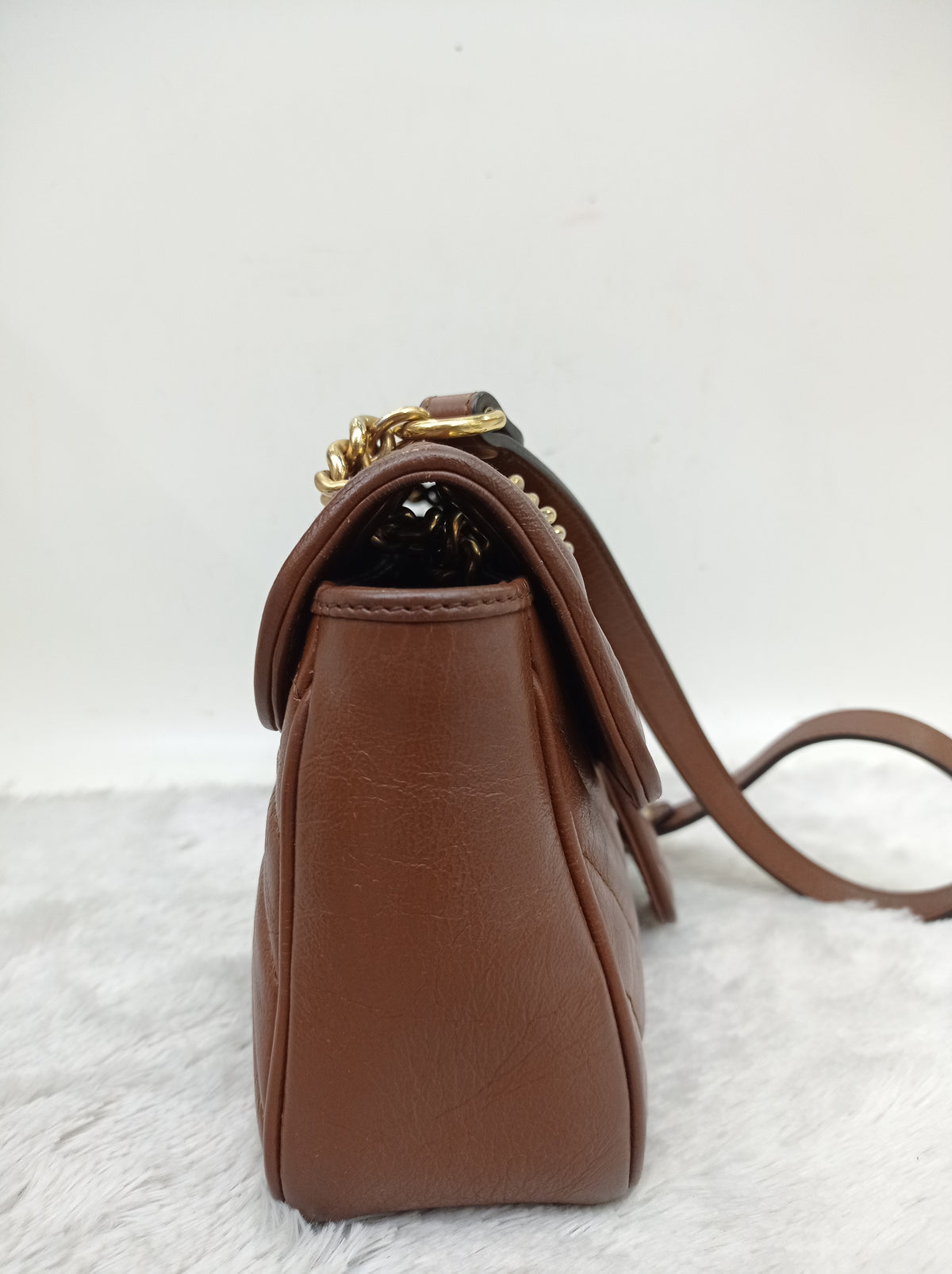 Gucci Marmont Small Brown GHW