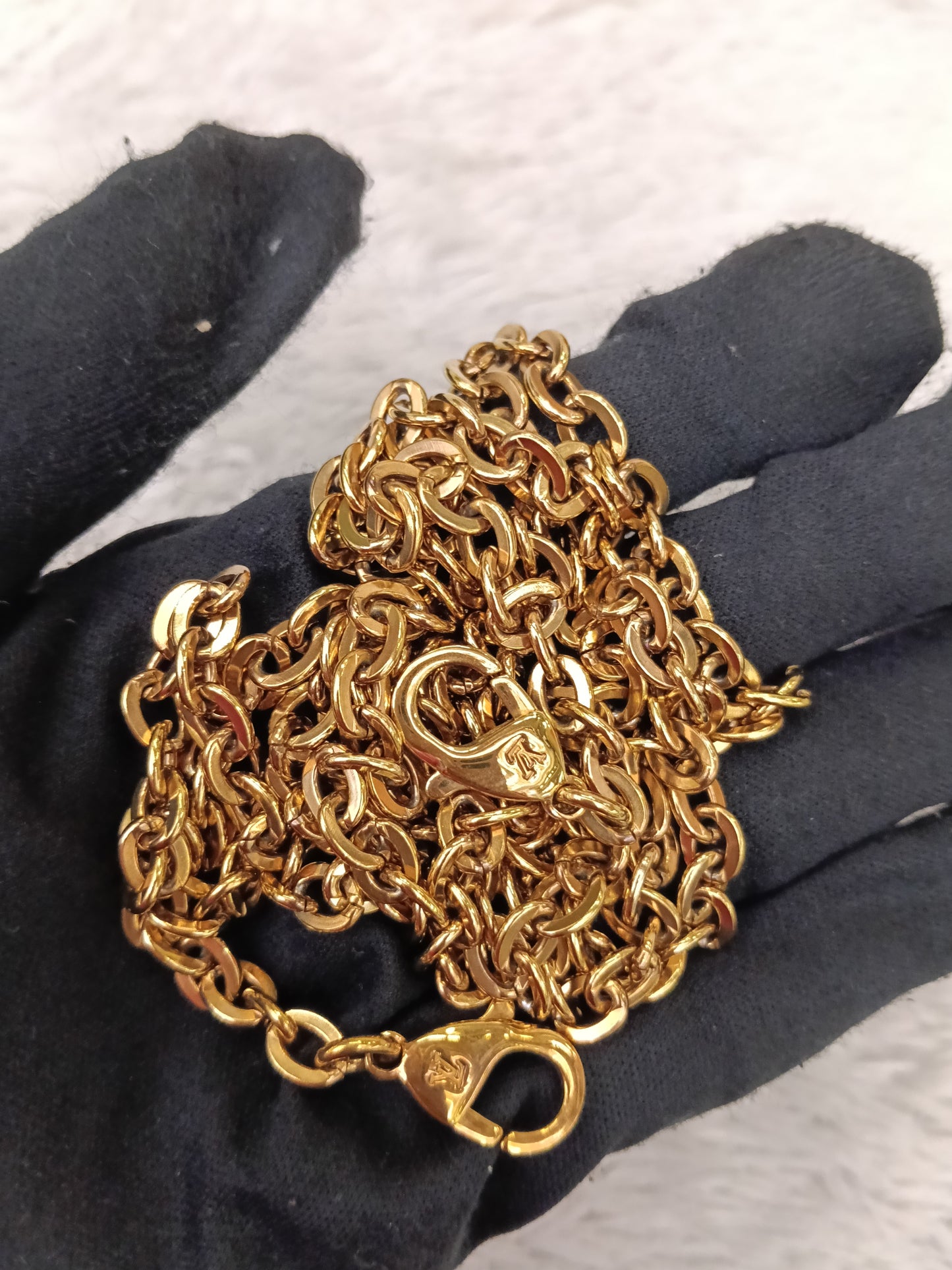 LV Portefeuille Dauphine Chain Monogram Reverse (CHIP)