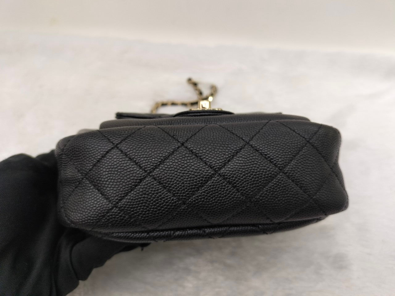 Chanel Day Camera Case Caviar Black GHW #27