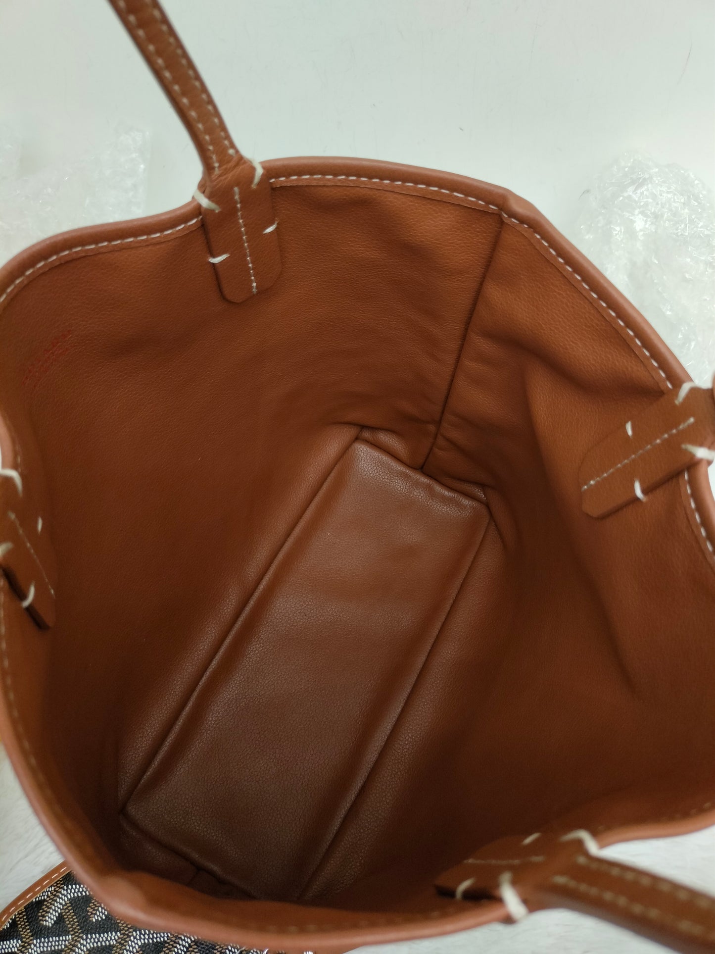 Goyard Anjou Mini Black Tan