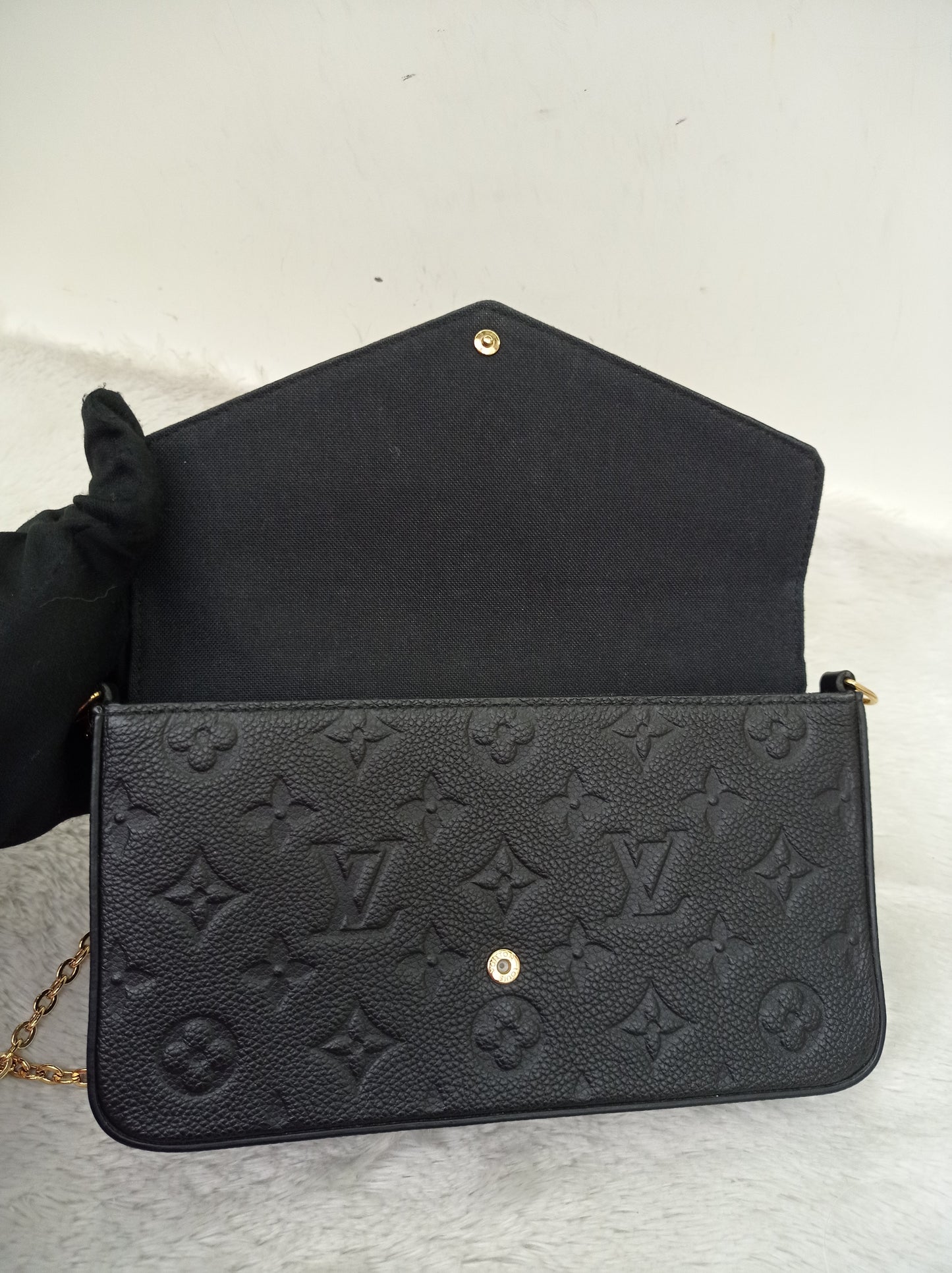 LV Felicie GM Monogram Empreinte Noir (CHIP)