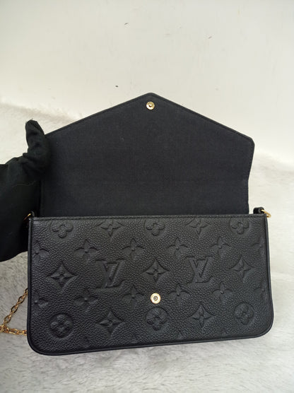 LV Felicie GM Monogram Empreinte Noir (CHIP)