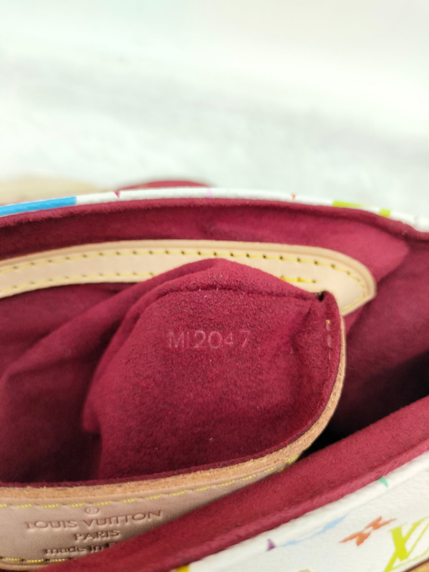 LV Marilyn Multicolour White