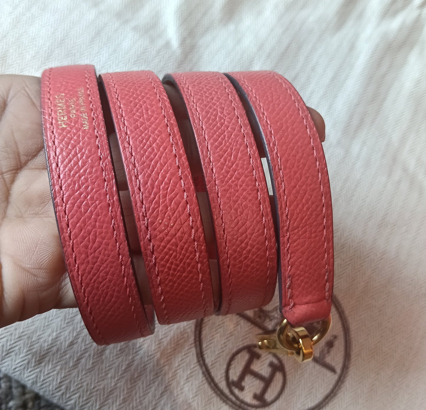 K25 Epsom Sellier Rose Jaipur GHW #A