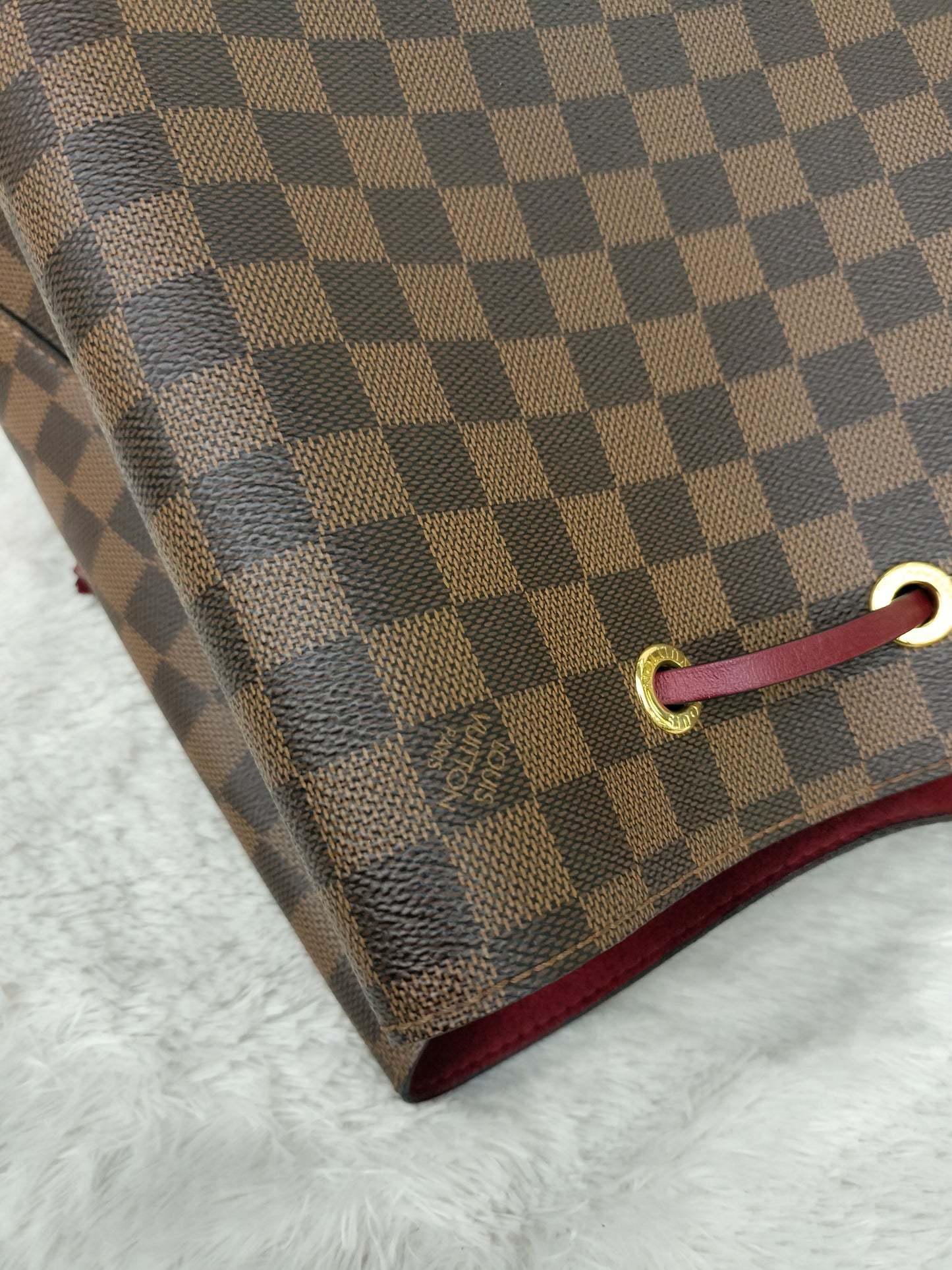 LV Neo Noe MM Damier Cherry Berry 2020