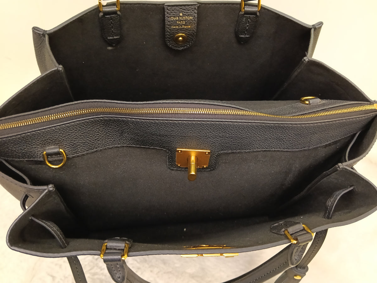 LV Lockmeto Tote Taurillon Noir 2017