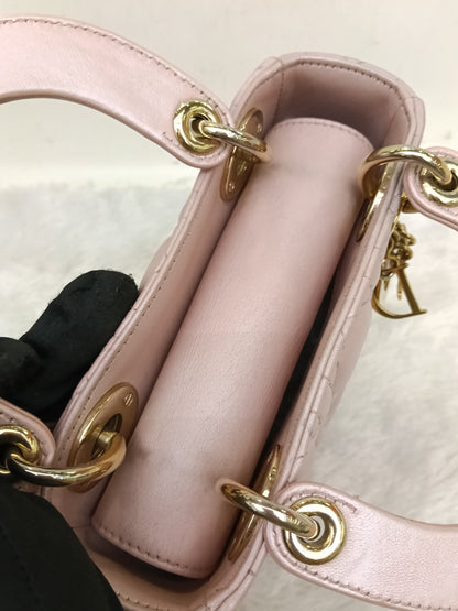 Lady Dior Mini Lamb Lotus GHW 2017