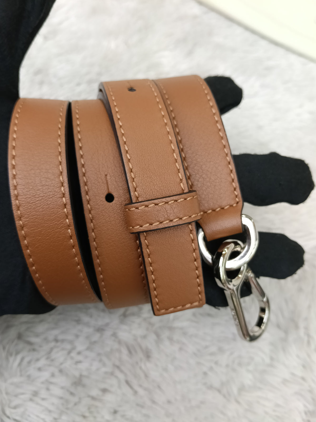 Loewe Puzzle Small Tan SHW 2021