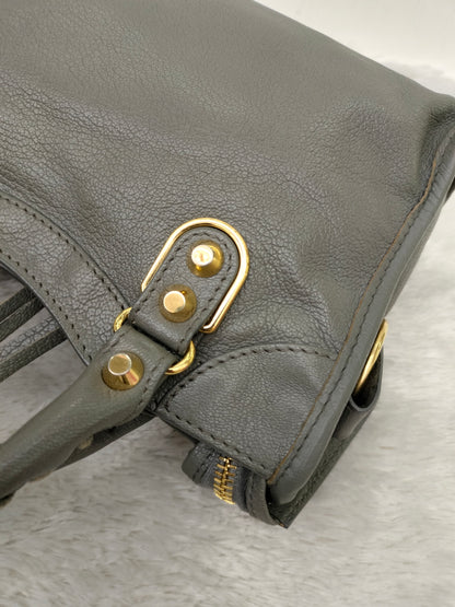 Balenciaga Mini City Edge Grey GHW 2017