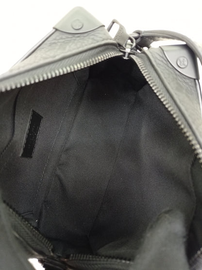 LV Mini Side Trunk Taurillon Monogram Noir 2021 (CHIP)