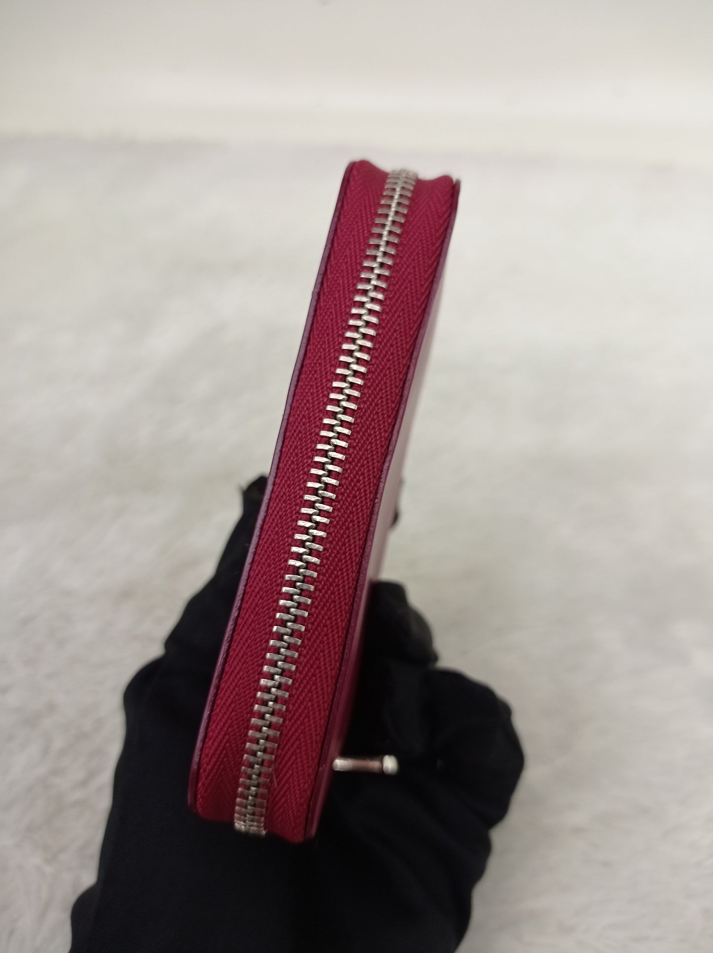 LV Zippy Coin Purse Epi Fuchsia