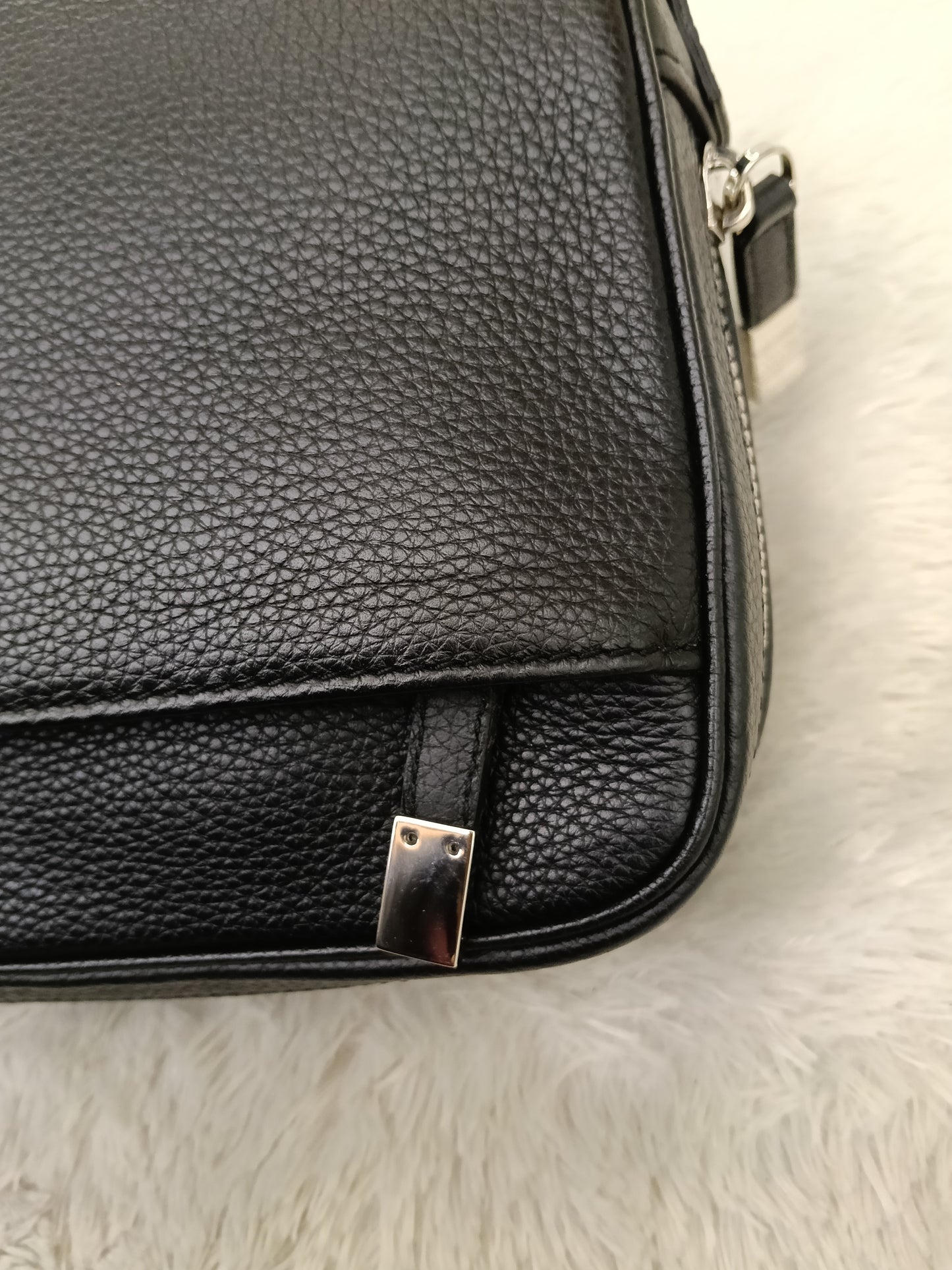 Dior Homme Clutch Grained Black SHW 2017