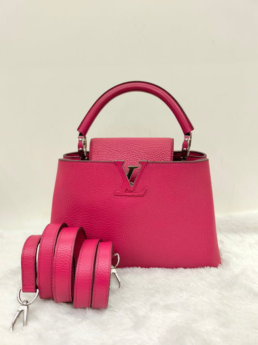LV Capucines BB Fresia Fushcia 2014