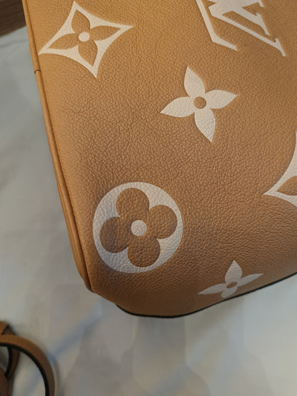 LV Neo Noe Monogram Empreinte Giant Arizona Beige (CHIP)