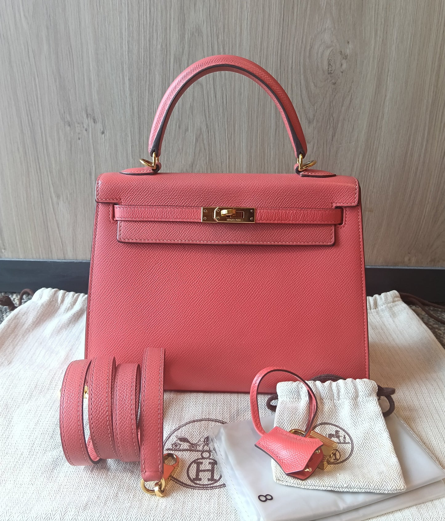 K25 Epsom Sellier Rose Jaipur GHW #A