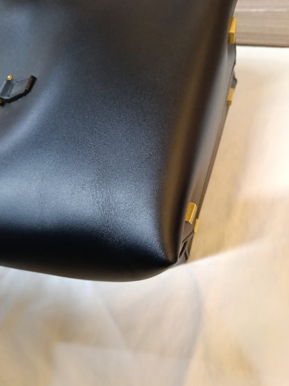 YsL Le37 Small Calfskin Black GHW 2023