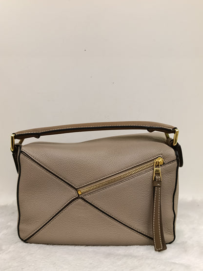 Loewe Puzzle Small Grained Sand Mink GHW 2020
