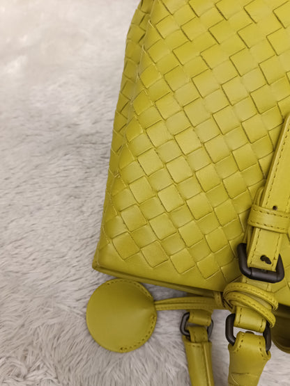 Bottega Veneta Roma Tote Small Lime RHW