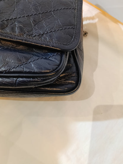 YsL Niki Baby Calfskin Navy RHW 2018