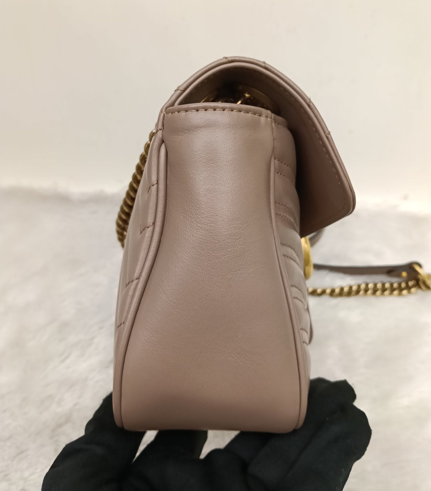 Gucci Marmont Small Nude GHW