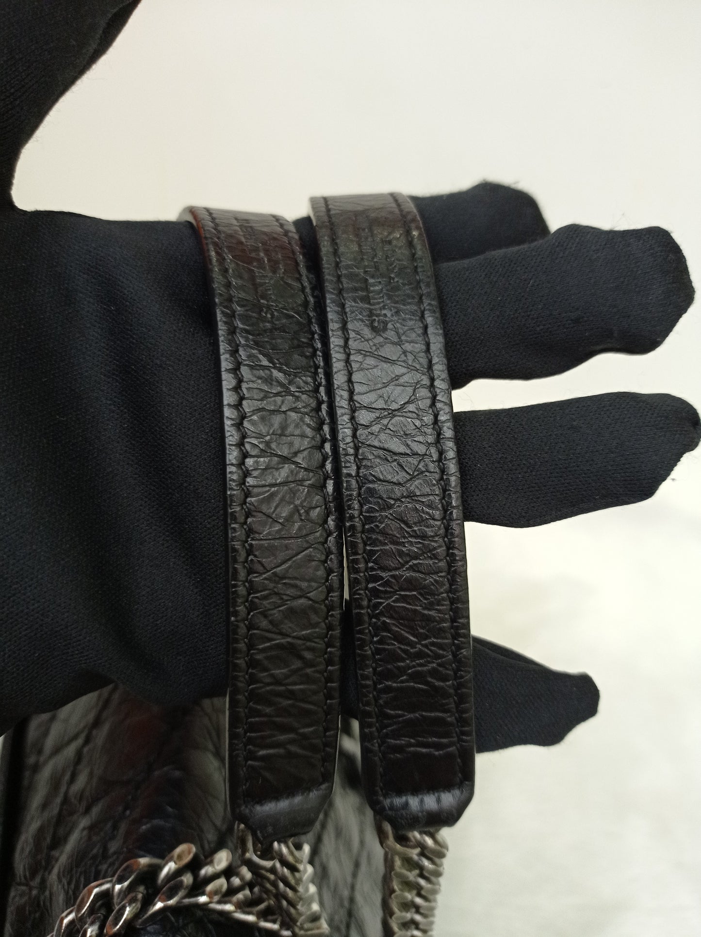 YsL Niki Medium Calfskin Black RHW 2018