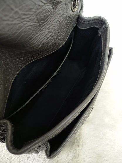 YsL Niki Baby Calfskin Grey RHW 2018