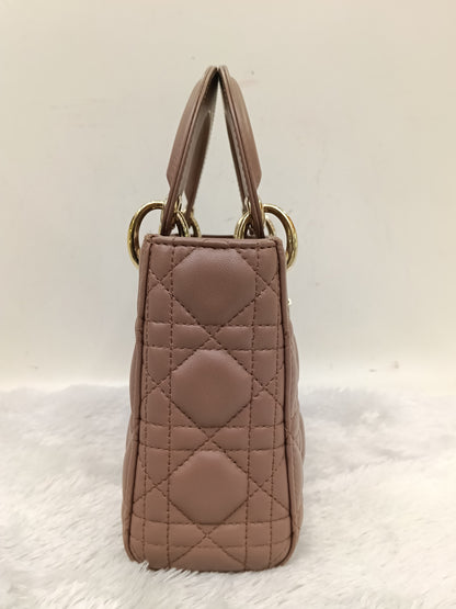 Lady Dior Mini Lamb Fard GHW 2019